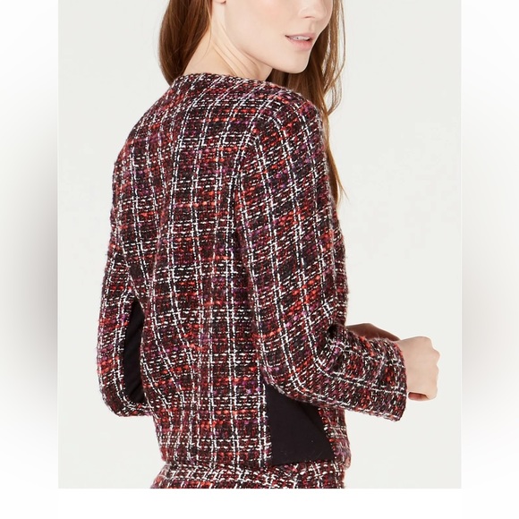 NWT Madison Jules Tweed Zip Jacket - Picture 6 of 8